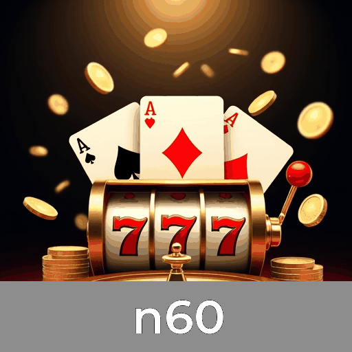 n60: Slots com Jackpot, Jogos de Mesa Intuitivos e Live Dealer Imersivo
